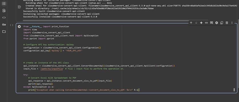 10 - paste code examples in colab