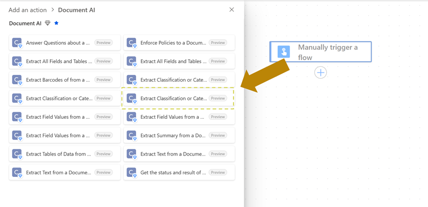 4 - select document classification action.PNG