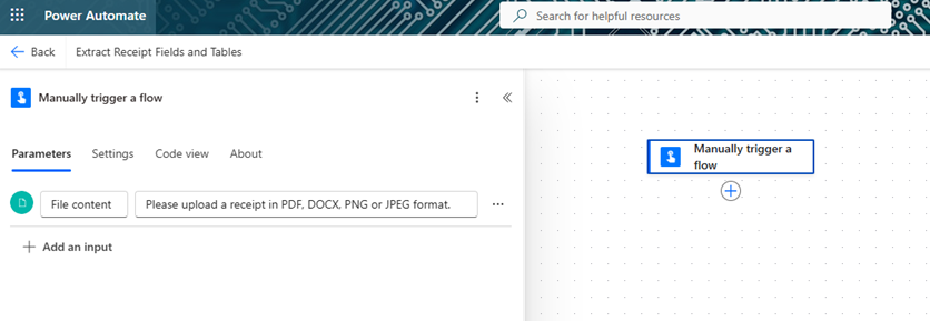 2_Configure manual trigger