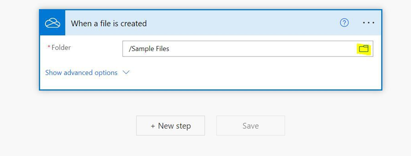 3 - configure trigger step