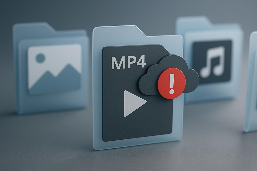 malicious mp4 concept