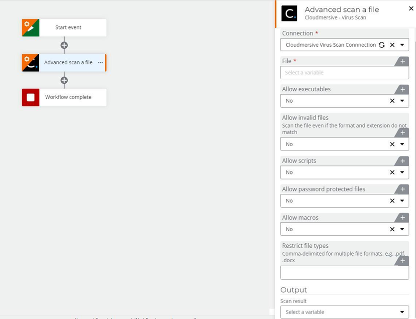 nintex advanced scan file config