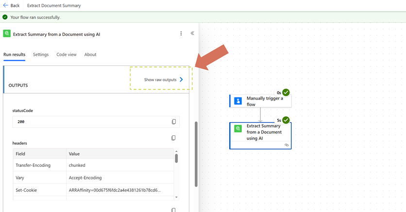 10 - select raw output