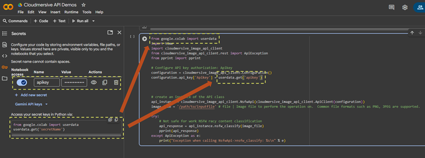 7 - set api key