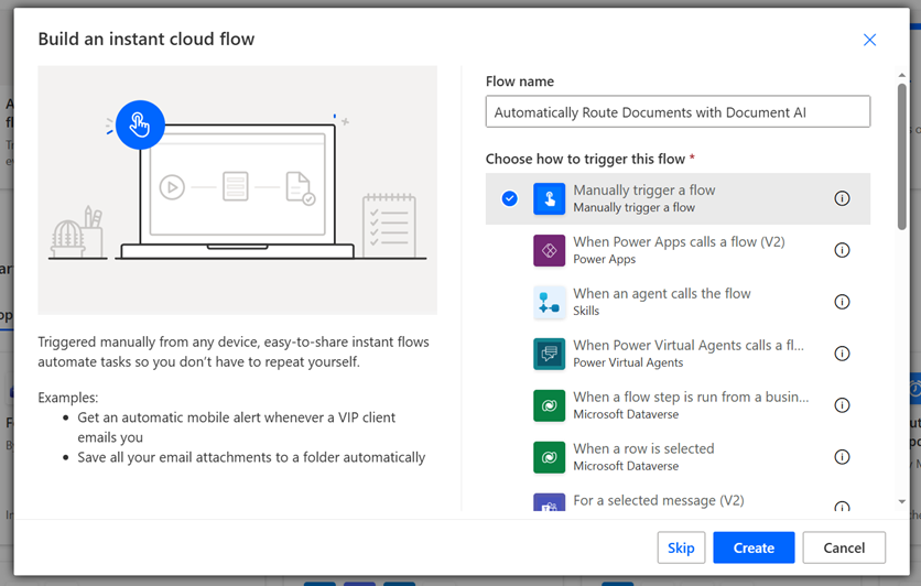 2 - name flow select manual trigger.PNG