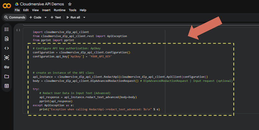 3 - raw example code