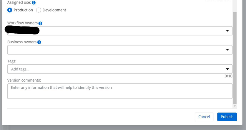 11 - configure publish details