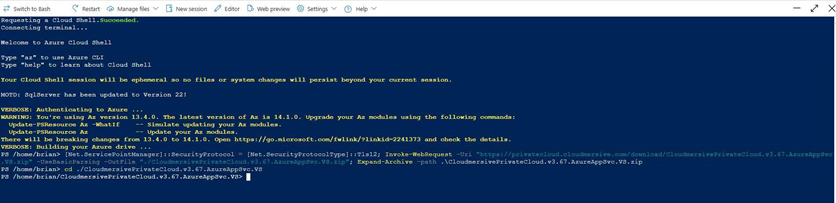Cloud Shell - Directory navigation