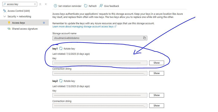 4 - find access key