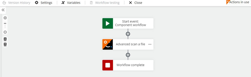 7 - advanced scan in workflow