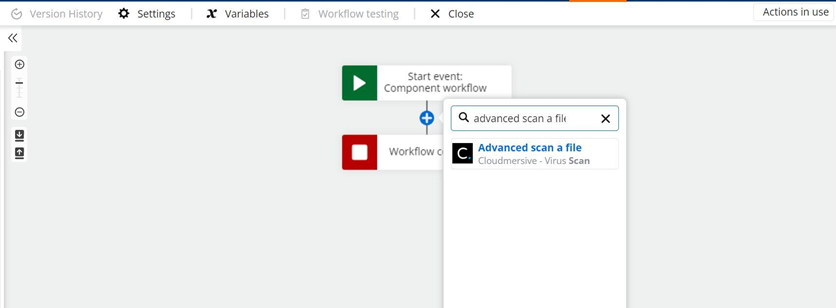 5 - search for advanced scan a file