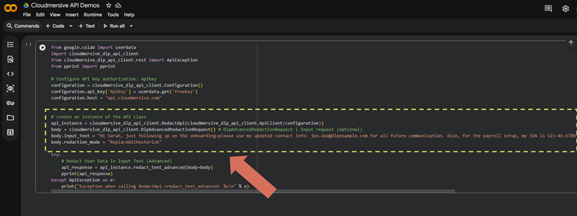 5 - coinfigured with DLP example