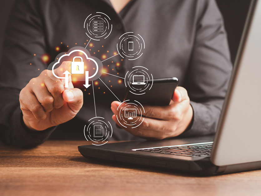 cloud security concept
