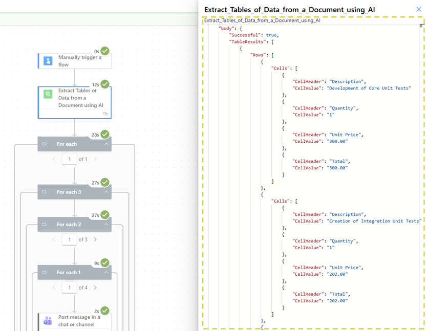13_Extract Tables Response Object