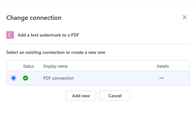 2 - PDF connector connection setup.PNG