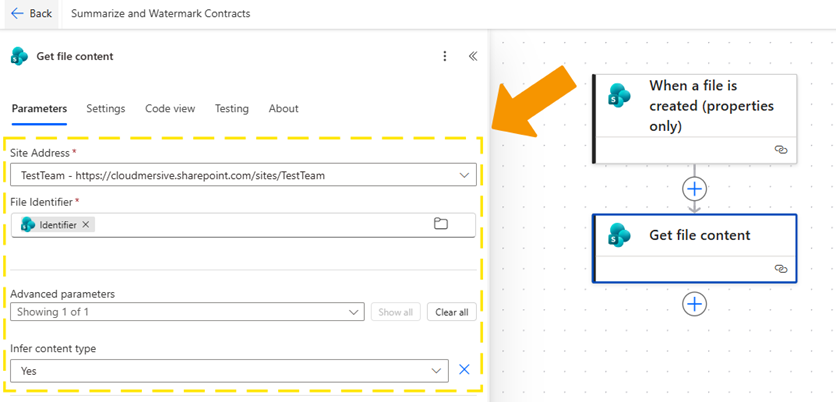 5 - Get File content config.PNG
